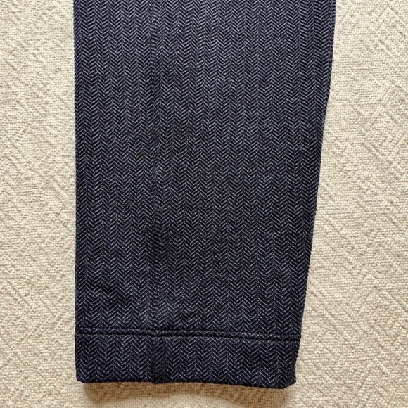 Athleta Delancey Herringbone Blue Tights Leggings L - Picture 4 of 9